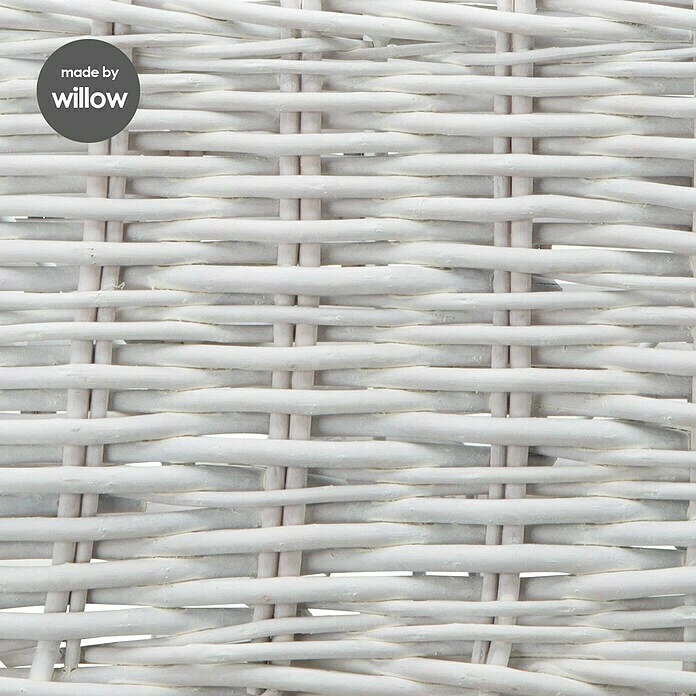 BAUHAUS Home Sweet Home Lampenschirm Roseau 12,5 Cm, Weiß, Rattan, Oval 6 BAUHAUS Home Sweet Home Lampenschirm Roseau 12,5 Cm, Weiß, Rattan, Oval – Bild 4