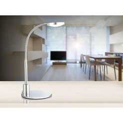 BAUHAUS Globo LED-Tischleuchte Pegasi 3 W, Chrom, Warmweiß 8 BAUHAUS Globo LED-Tischleuchte Pegasi 3 W, Chrom, Warmweiß -Bauhaus Home 12 1006