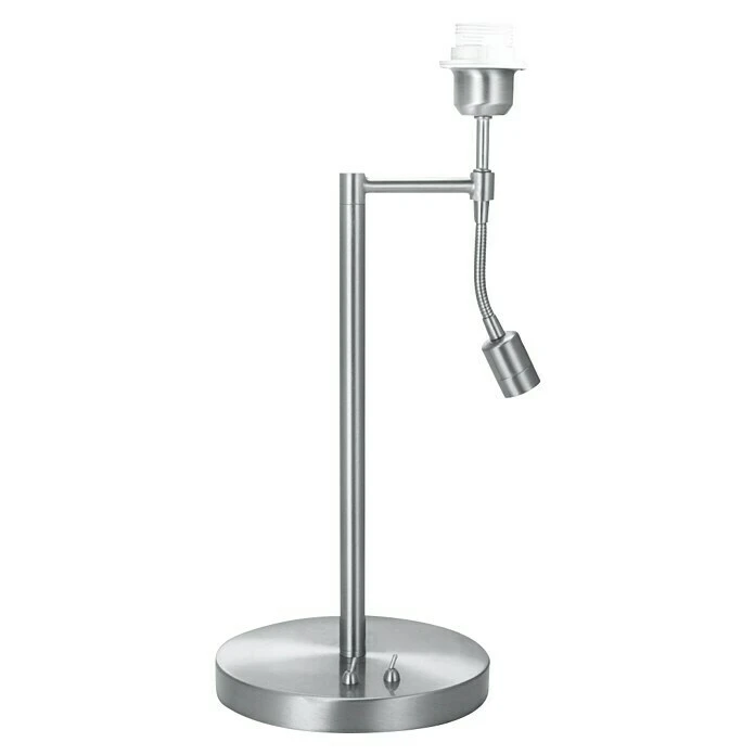 BAUHAUS Deko-Tischleuchte Read L X B X H: 20 X 20 X 47 Cm, Mattstahl, E27 4 BAUHAUS Deko-Tischleuchte Read L X B X H: 20 X 20 X 47 Cm, Mattstahl, E27 – Bild 2