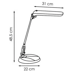 BAUHAUS LED-Tischleuchte Free 9 W, L X B X H: 22 X 22 X 48,5 Cm, Weiß, Warmweiß 11 BAUHAUS LED-Tischleuchte Free 9 W, L X B X H: 22 X 22 X 48,5 Cm, Weiß, Warmweiß -Bauhaus Home 12 1065