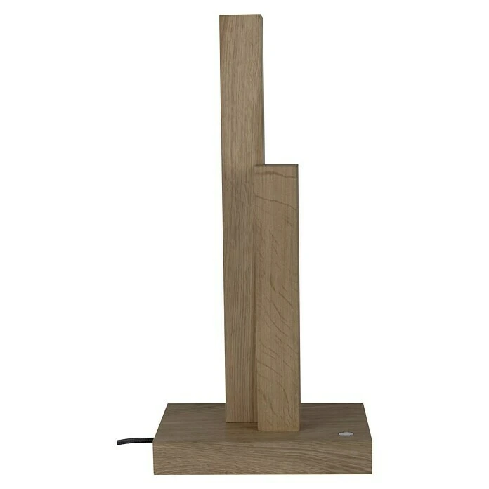 BAUHAUS Spotlight LED-Tischleuchte Manhattan 10 W, L X B X H: 15,5 X 21,5 X 45 Cm, Eiche, Warmweiß 4 BAUHAUS Spotlight LED-Tischleuchte Manhattan 10 W, L X B X H: 15,5 X 21,5 X 45 Cm, Eiche, Warmweiß – Bild 2