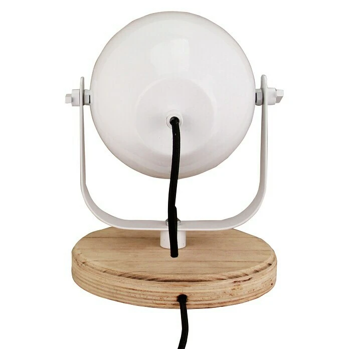 BAUHAUS Tischleuchte 40 W, Weiß, E27 4 BAUHAUS Tischleuchte 40 W, Weiß, E27 – Bild 2
