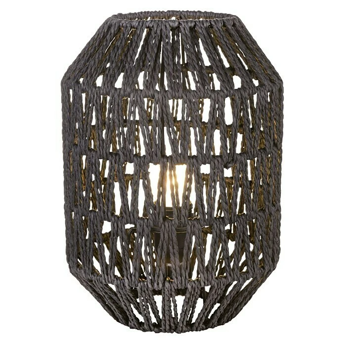 BAUHAUS Home Sweet Home Rope Tischleuchte Rund 40 W, Ø X H: 200 Mm X 29 Cm, Schwarz, E27 3 BAUHAUS Home Sweet Home Rope Tischleuchte Rund 40 W, Ø X H: 200 Mm X 29 Cm, Schwarz, E27