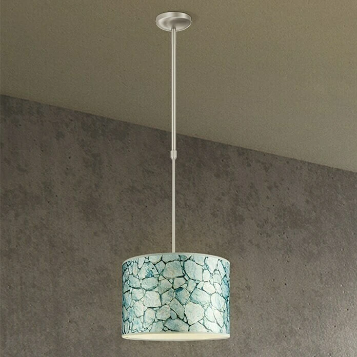 BAUHAUS Home Sweet Home Lampenschirm Stone Ø X H: 30 X 20 Cm, Bunt, Stoff 3 BAUHAUS Home Sweet Home Lampenschirm Stone Ø X H: 30 X 20 Cm, Bunt, Stoff