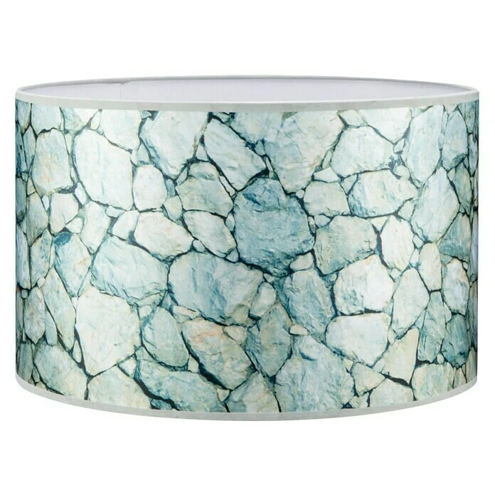 BAUHAUS Home Sweet Home Lampenschirm Stone Ø X H: 30 X 20 Cm, Bunt, Stoff 4 BAUHAUS Home Sweet Home Lampenschirm Stone Ø X H: 30 X 20 Cm, Bunt, Stoff – Bild 2