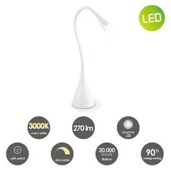 BAUHAUS LED-Tischleuchte Flex 3,5 W, L X B X H: 11 X 11 X 48,5 Cm, Weiß, Warmweiß -Bauhaus Home 12 1127