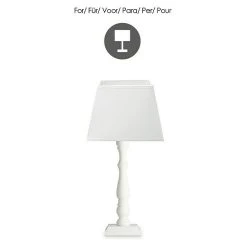 BAUHAUS Home Sweet Home Lampenschirm Largo L X B X H: 20 X 20 X 14 Cm, Pure White, Stoff, Eckig 13 BAUHAUS Home Sweet Home Lampenschirm Largo L X B X H: 20 X 20 X 14 Cm, Pure White, Stoff, Eckig -Bauhaus Home 12 1167