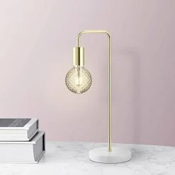 BAUHAUS Home Sweet Home Lampenfuß Noble 10 W, E27, Weiß/Gold, Höhe: 40 Cm 5 BAUHAUS Home Sweet Home Lampenfuß Noble 10 W, E27, Weiß/Gold, Höhe: 40 Cm -Bauhaus Home 12 1190