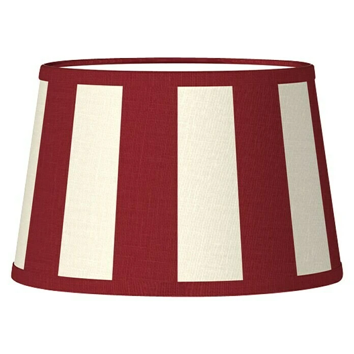 BAUHAUS Home Sweet Home Lampenschirm Classic Ø X H: 20 X 13 Cm, Rot, Stoff, Rund 3 BAUHAUS Home Sweet Home Lampenschirm Classic Ø X H: 20 X 13 Cm, Rot, Stoff, Rund