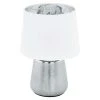 BAUHAUS Eglo Deko-Tischleuchte MANALBA 1 40 W, Silber, E14 2 BAUHAUS Eglo Deko-Tischleuchte MANALBA 1 40 W, Silber, E14 -Bauhaus Home 12 1241