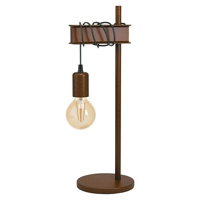 BAUHAUS Eglo Deko-Tischleuchte TOWNSHEND 4 10 W, L X B X H: 16,5 X 15,5 X 50 Cm, Antik-braun/Schwarz, E27 3 BAUHAUS Eglo Deko-Tischleuchte TOWNSHEND 4 10 W, L X B X H: 16,5 X 15,5 X 50 Cm, Antik-braun/Schwarz, E27