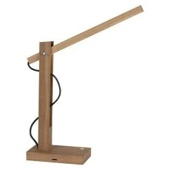 BAUHAUS Spotlight LED-Tischleuchte Tukan 5,5 W, L X B X H: 12,5 X 45 X 6 Cm, Eiche, Warmweiß