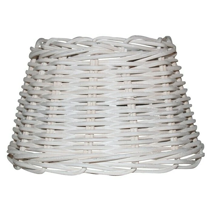 BAUHAUS Home Sweet Home Lampenschirm Roseau 20 Cm, Weiß, Rattan, Oval 3 BAUHAUS Home Sweet Home Lampenschirm Roseau 20 Cm, Weiß, Rattan, Oval