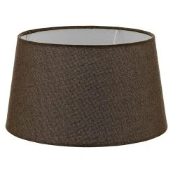 BAUHAUS Eglo Lampenschirm 1+1 Vintage Ø X H: 30 X 16,5 Cm, Braun, Leinen
