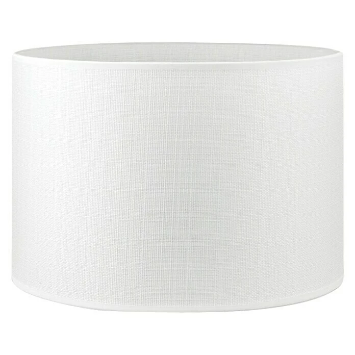 BAUHAUS Home Sweet Home Lampenschirm Canvas 30 Cm, Schneeweiß, Baumwolle, Rund 4 BAUHAUS Home Sweet Home Lampenschirm Canvas 30 Cm, Schneeweiß, Baumwolle, Rund – Bild 2