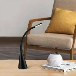 Alternative view of BAUHAUS LED-Tischleuchte 3,5 W, L X B X H: 28,5 X 28,5 X 66 Cm, Schwarz, Warmweiß