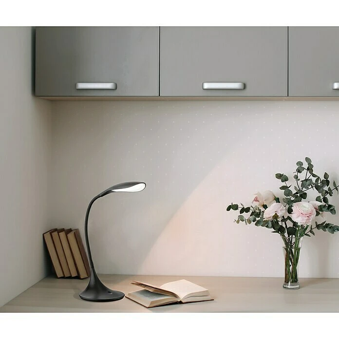 BAUHAUS Honsel Leuchten Tischleuchte Nil 4,5 W, L X B X H: 40 X 17 X 37,5 Cm, Schwarz 8 BAUHAUS Honsel Leuchten Tischleuchte Nil 4,5 W, L X B X H: 40 X 17 X 37,5 Cm, Schwarz – Bild 6