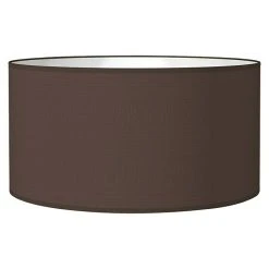 BAUHAUS Home Sweet Home Lampenschirm Bling Ø X H: 50 X 25 Cm, Chocolate, Baumwolle, Rund