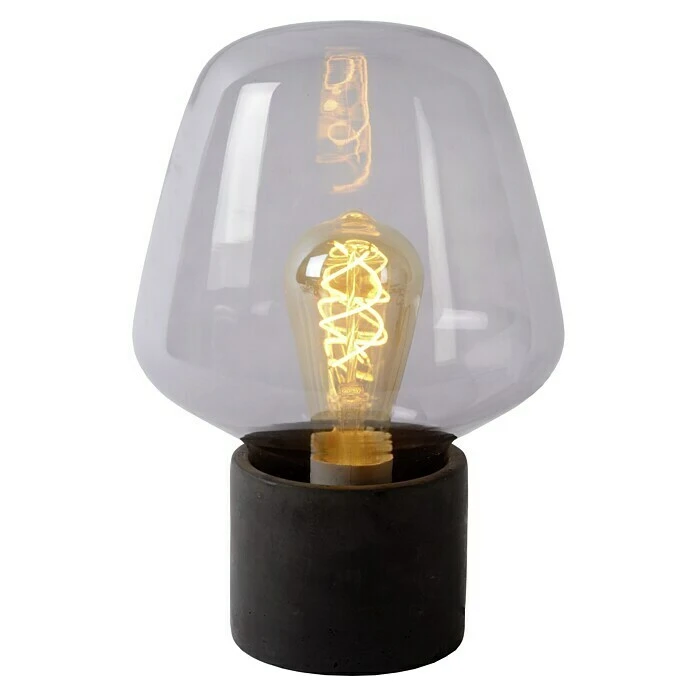 BAUHAUS Lucide LED-Tischleuchte Becky 40 W, L X B X H: 20 X 20 X 29,5 Cm, Rauch 3 BAUHAUS Lucide LED-Tischleuchte Becky 40 W, L X B X H: 20 X 20 X 29,5 Cm, Rauch