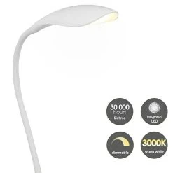 BAUHAUS LED-Tischleuchte Wing 2,5 W, L X B X H: 17 X 17 X 37,5 Cm, Weiß, Warmweiß 9 BAUHAUS LED-Tischleuchte Wing 2,5 W, L X B X H: 17 X 17 X 37,5 Cm, Weiß, Warmweiß -Bauhaus Home 12 1376