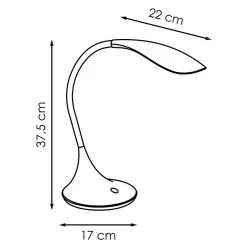 BAUHAUS LED-Tischleuchte Wing 2,5 W, L X B X H: 17 X 17 X 37,5 Cm, Weiß, Warmweiß 11 BAUHAUS LED-Tischleuchte Wing 2,5 W, L X B X H: 17 X 17 X 37,5 Cm, Weiß, Warmweiß -Bauhaus Home 12 1378