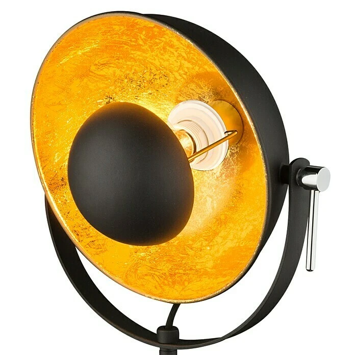 BAUHAUS Globo Tischleuchte Xirena 40 W, Gold, E27 4 BAUHAUS Globo Tischleuchte Xirena 40 W, Gold, E27 – Bild 2