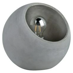Alternative view of BAUHAUS Paulmann Neordic Tischleuchte Rund Ingram 20 W, Ø X H: 230 Mm X 21,5 Cm, Grau, E27