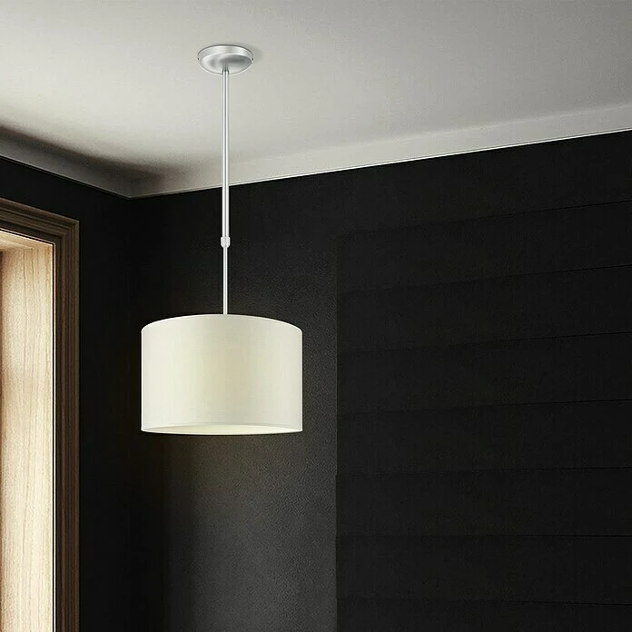 BAUHAUS Home Sweet Home Lampenschirm Bling Ø X H: 35 X 21 Cm, Warm White, Baumwolle, Rund 4 BAUHAUS Home Sweet Home Lampenschirm Bling Ø X H: 35 X 21 Cm, Warm White, Baumwolle, Rund – Bild 2