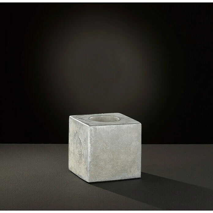 BAUHAUS WOFI Tischleuchte Broad 10 W, L X B X H: 10 X 10 X 10 Cm, Grau, E27 5 BAUHAUS WOFI Tischleuchte Broad 10 W, L X B X H: 10 X 10 X 10 Cm, Grau, E27 – Bild 3