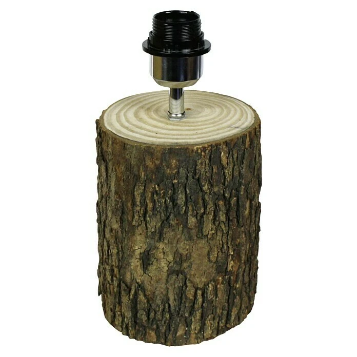 BAUHAUS Home Sweet Home Lampenfuß Treetrunk 40 W, Farbe: Braun, Höhe: 26 Cm 5 BAUHAUS Home Sweet Home Lampenfuß Treetrunk 40 W, Farbe: Braun, Höhe: 26 Cm – Bild 3