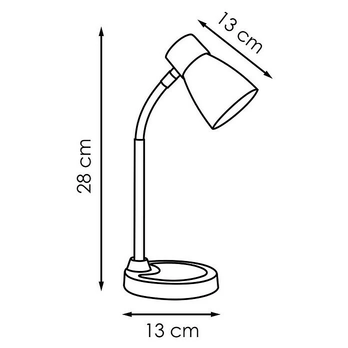 BAUHAUS LED-Tischleuchte Lumy 5,5 W, L X B X H: 13 X 13 X 28 Cm, Rot, Warmweiß 7 BAUHAUS LED-Tischleuchte Lumy 5,5 W, L X B X H: 13 X 13 X 28 Cm, Rot, Warmweiß – Bild 5
