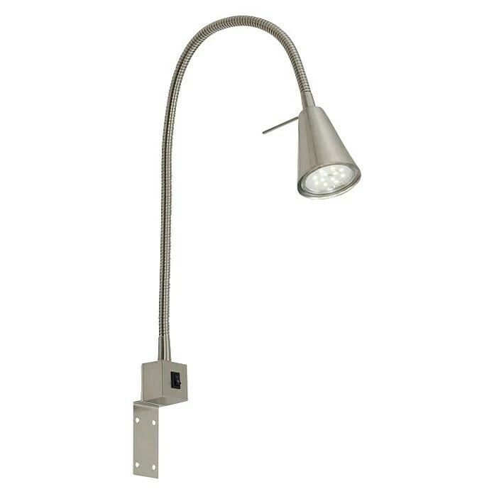 BAUHAUS Briloner LED-Wandstrahler Tuso 4 W, Nickel Matt, L X B X H: 5,8 X 21,7 X 40,3 Cm 7 BAUHAUS Briloner LED-Wandstrahler Tuso 4 W, Nickel Matt, L X B X H: 5,8 X 21,7 X 40,3 Cm – Bild 5