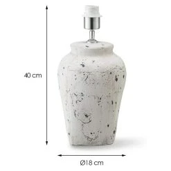 BAUHAUS Home Sweet Home Lampenfuß Luke 40 W, Farbe: Weiß, Höhe: 36 Cm 11 BAUHAUS Home Sweet Home Lampenfuß Luke 40 W, Farbe: Weiß, Höhe: 36 Cm -Bauhaus Home 12 1466