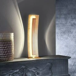 BAUHAUS Paul Neuhaus Nevis LED-Tischleuchte 10 W, L X B X H: 12 X 12 X 40,5 Cm, Gold, Warmweiß 10 BAUHAUS Paul Neuhaus Nevis LED-Tischleuchte 10 W, L X B X H: 12 X 12 X 40,5 Cm, Gold, Warmweiß -Bauhaus Home 12 1483