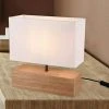 BAUHAUS Reality Leuchten Tischleuchte WOODY 60 W, L X B X H: 12 X 30 X 30,5 Cm, Holz, E27 1 BAUHAUS Reality Leuchten Tischleuchte WOODY 60 W, L X B X H: 12 X 30 X 30,5 Cm, Holz, E27 -Bauhaus Home 12 152
