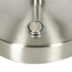 BAUHAUS Reality Leuchten LED-Tischleuchte Rund Ventura 4 W, Ø X H: 155 Mm X 29 Cm, Nickel, Warmweiß 9 BAUHAUS Reality Leuchten LED-Tischleuchte Rund Ventura 4 W, Ø X H: 155 Mm X 29 Cm, Nickel, Warmweiß -Bauhaus Home 12 1528