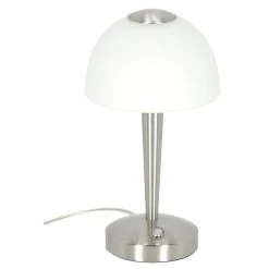 BAUHAUS Reality Leuchten LED-Tischleuchte Rund Ventura 4 W, Ø X H: 155 Mm X 29 Cm, Nickel, Warmweiß 13 BAUHAUS Reality Leuchten LED-Tischleuchte Rund Ventura 4 W, Ø X H: 155 Mm X 29 Cm, Nickel, Warmweiß -Bauhaus Home 12 1532