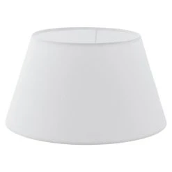 BAUHAUS Eglo Lampenschirm 1+1 Vintage Ø X H: 30 X 16,5 Cm, Weiß, Textil