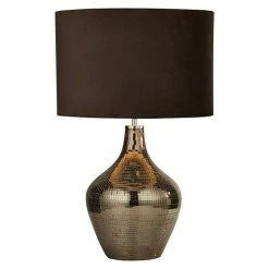 BAUHAUS Searchlight Deko-Tischleuchte L X B X H: 30 X 30 X 40 Cm, Schwarz, E27