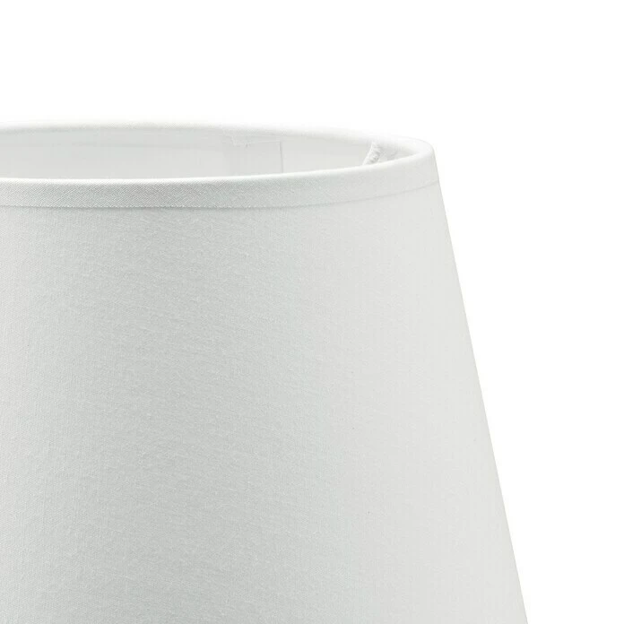 BAUHAUS Home Sweet Home Lampenschirm Largo Ø X H: 40 X 22 Cm, Pure White, Stoff, Rund 7 BAUHAUS Home Sweet Home Lampenschirm Largo Ø X H: 40 X 22 Cm, Pure White, Stoff, Rund – Bild 5