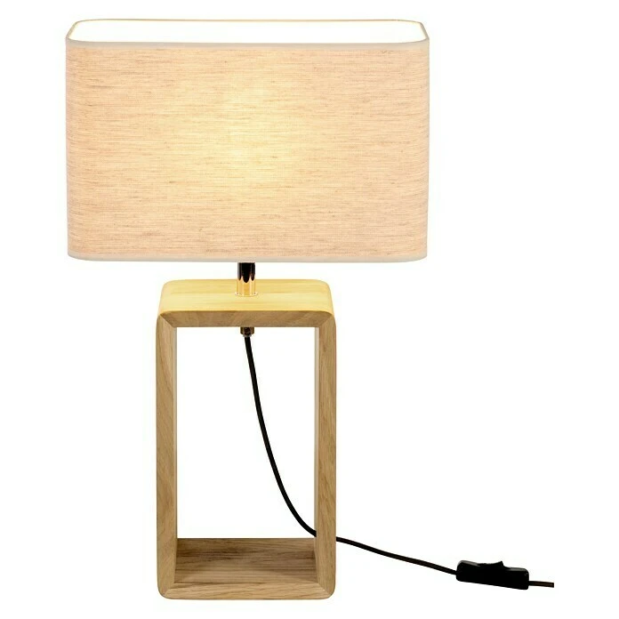 BAUHAUS Britop Lighting Boho Tischleuchte 25 W, L X B X H: 30 X 15 X 48 Cm, Weiß, E27 4 BAUHAUS Britop Lighting Boho Tischleuchte 25 W, L X B X H: 30 X 15 X 48 Cm, Weiß, E27 – Bild 2