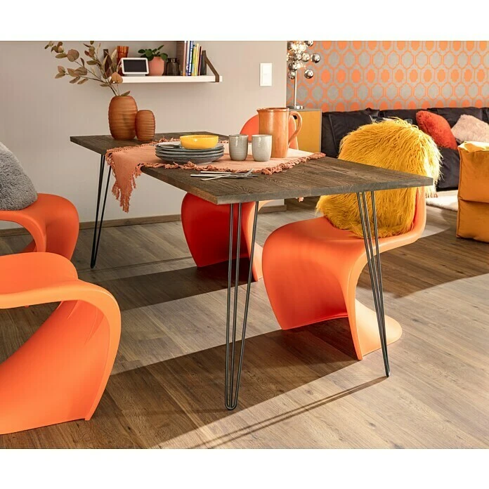 BAUHAUS Näve Tischleuchte Explosion 20 W, Nickel Matt, G9 7 BAUHAUS Näve Tischleuchte Explosion 20 W, Nickel Matt, G9 – Bild 5