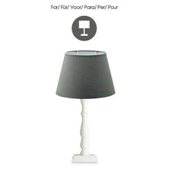 BAUHAUS Home Sweet Home Lampenschirm Largo Ø X H: 24 X 16 Cm, Castlerock, Stoff, Oval 10 BAUHAUS Home Sweet Home Lampenschirm Largo Ø X H: 24 X 16 Cm, Castlerock, Stoff, Oval -Bauhaus Home 12 1597