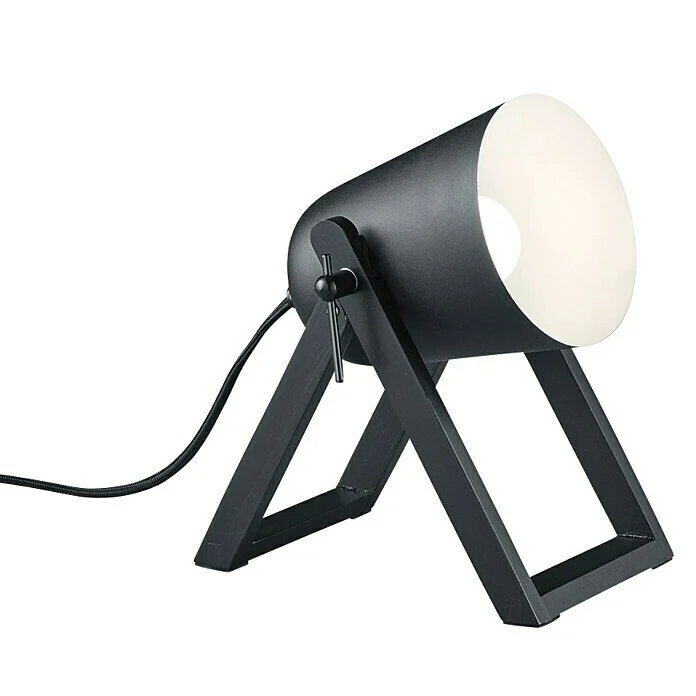BAUHAUS Reality Leuchten Tischleuchte Marc 25 W, L X B X H: 12,5 X 19,5 X 21 Cm, Schwarz, E27 3 BAUHAUS Reality Leuchten Tischleuchte Marc 25 W, L X B X H: 12,5 X 19,5 X 21 Cm, Schwarz, E27
