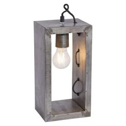 BAUHAUS LeuchtenDirekt Samia Tischleuchte 25 W, L X B X H: 15 X 12 X 30 Cm, Eisen, E27