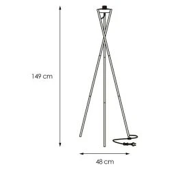 BAUHAUS Home Sweet Home Lampenfuß Legs Höhe: 149 Cm 11 BAUHAUS Home Sweet Home Lampenfuß Legs Höhe: 149 Cm -Bauhaus Home 12 1618