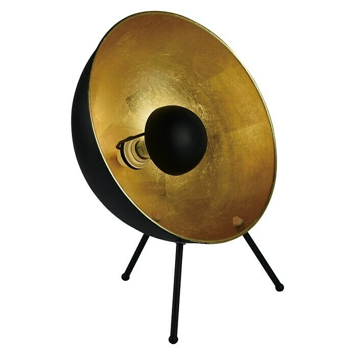 BAUHAUS Tween Light Tischleuchte Rund Molara 60 W, Ø X H: 400 Mm X 48 Cm, Gold, E27 4 BAUHAUS Tween Light Tischleuchte Rund Molara 60 W, Ø X H: 400 Mm X 48 Cm, Gold, E27 – Bild 2