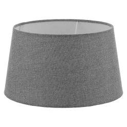 BAUHAUS Eglo Lampenschirm 1+1 Vintage Ø X H: 30 X 16,5 Cm, Grau, Leinen