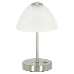 BAUHAUS Reality Leuchten LED-Tischleuchte Rund Queen 2 W, Ø X H: 150 Mm X 24 Cm, Nickel 9 BAUHAUS Reality Leuchten LED-Tischleuchte Rund Queen 2 W, Ø X H: 150 Mm X 24 Cm, Nickel -Bauhaus Home 12 1667