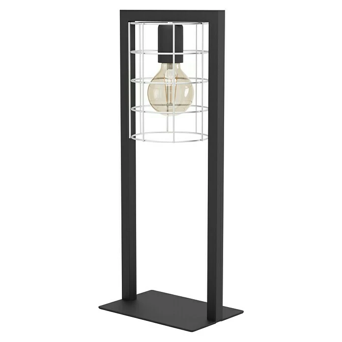 BAUHAUS Eglo Tischleuchte JUBILY 40 W, L X B X H: 22 X 14,5 X 53,5 Cm, Schwarz, E27 3 BAUHAUS Eglo Tischleuchte JUBILY 40 W, L X B X H: 22 X 14,5 X 53,5 Cm, Schwarz, E27